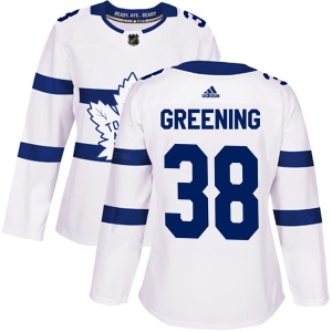 Women's Colin Greening Toronto Maple Leafs Authentic 2018 Stadium Series Jersey - White