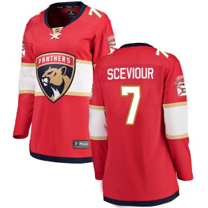 Women's Colton Sceviour Florida Panthers Breakaway Home Jersey - Red