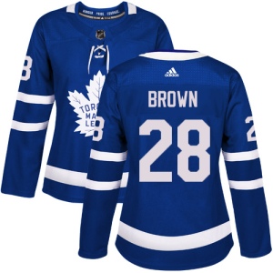 Women's Connor Brown Toronto Maple Leafs Authentic Home Jersey - Royal Blue