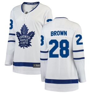 Women's Connor Brown Toronto Maple Leafs Breakaway Away Jersey - White