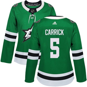 Women's Connor Carrick Dallas Stars Authentic Home Jersey - Green