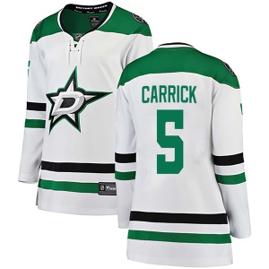 Women's Connor Carrick Dallas Stars Breakaway Away Jersey - White