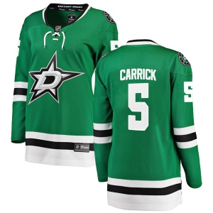 Women's Connor Carrick Dallas Stars Breakaway Home Jersey - Green