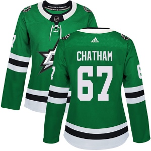 Women's Connor Chatham Dallas Stars Authentic Home Jersey - Green