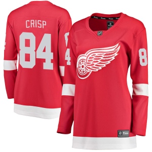 Women's Connor Crisp Detroit Red Wings Breakaway Home Jersey - Red