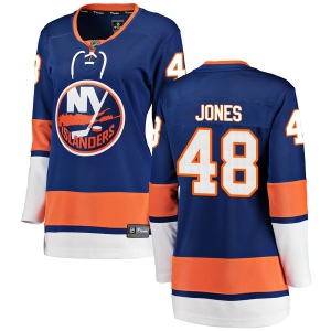 Women's Connor Jones New York Islanders Breakaway Home Jersey - Blue