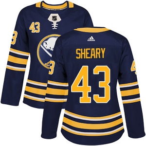 Women's Conor Sheary Buffalo Sabres Authentic Home Jersey - Navy