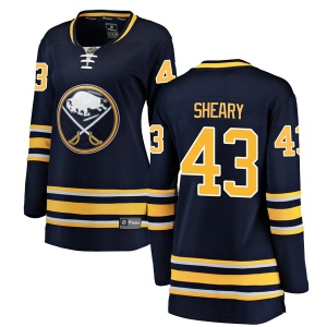 Women's Conor Sheary Buffalo Sabres Breakaway Home Jersey - Navy Blue