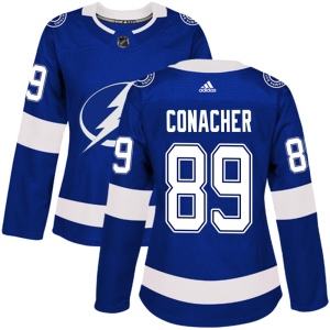 Women's Cory Conacher Tampa Bay Lightning Authentic Home Jersey - Blue