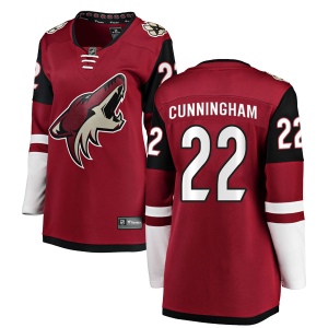 Women's Craig Cunningham Arizona Coyotes Authentic Home Jersey - Red