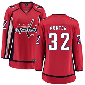 Women's Dale Hunter Washington Capitals Home Breakaway Jersey - Red