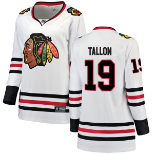 Women's Dale Tallon Chicago Blackhawks Breakaway Away Jersey - White