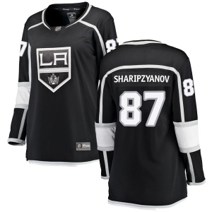 Women's Damir Sharipzyanov Los Angeles Kings Breakaway Home Jersey - Black