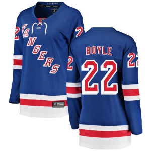 Women's Dan Boyle New York Rangers Breakaway Home Jersey - Blue