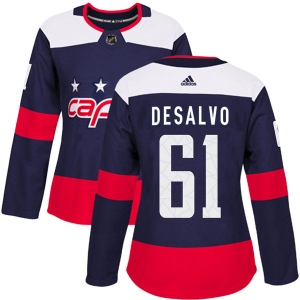 Women's Dan DeSalvo Washington Capitals Authentic 2018 Stadium Series Jersey - Navy Blue