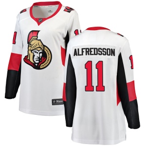 Women's Daniel Alfredsson Ottawa Senators Breakaway Away Jersey - White