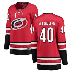 Women's Daniel Altshuller Carolina Hurricanes Breakaway Home Jersey - Red