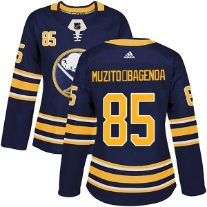 Women's Daniel Muzito-Bagenda Buffalo Sabres Authentic Home Jersey - Navy