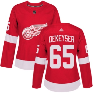 Women's Danny DeKeyser Detroit Red Wings Authentic Home Jersey - Red