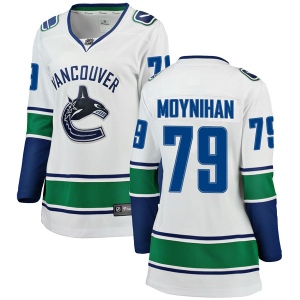 Women's Danny Moynihan Vancouver Canucks Breakaway Away Jersey - White