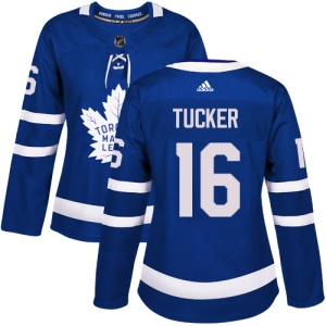 Women's Darcy Tucker Toronto Maple Leafs Authentic Home Jersey - Royal Blue