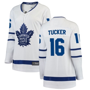 Women's Darcy Tucker Toronto Maple Leafs Breakaway Away Jersey - White