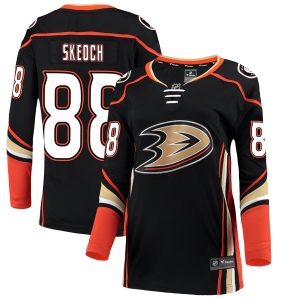 Women's Darian Skeoch Anaheim Ducks Authentic Home Jersey - Black