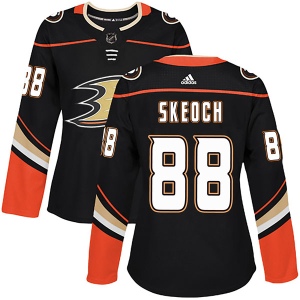 Women's Darian Skeoch Anaheim Ducks Authentic Home Jersey - Black