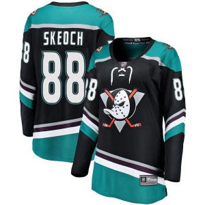 Women's Darian Skeoch Anaheim Ducks Breakaway Alternate Jersey - Black