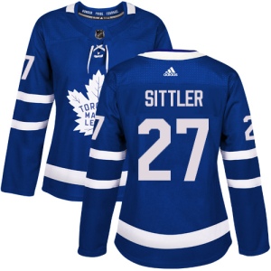 Women's Darryl Sittler Toronto Maple Leafs Authentic Home Jersey - Royal Blue