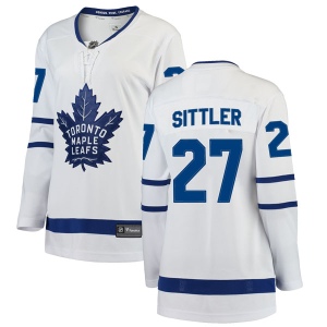 Women's Darryl Sittler Toronto Maple Leafs Breakaway Away Jersey - White