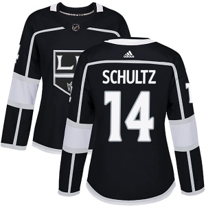 Women's Dave Schultz Los Angeles Kings Authentic Home Jersey - Black