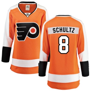 Women's Dave Schultz Philadelphia Flyers Home Breakaway Jersey - Orange