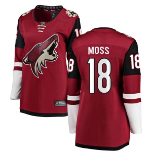 Women's David Moss Arizona Coyotes Authentic Home Jersey - Red