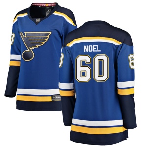 Women's David Noel St. Louis Blues Breakaway Home Jersey - Blue