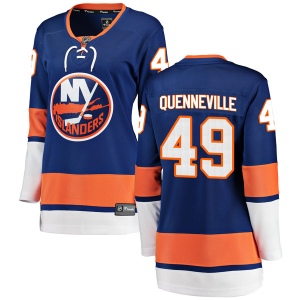 Women's David Quenneville New York Islanders Breakaway Home Jersey - Blue