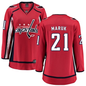 Women's Dennis Maruk Washington Capitals Home Breakaway Jersey - Red