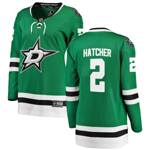 Women's Derian Hatcher Dallas Stars Breakaway Home Jersey - Green