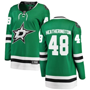 Women's Dillon Heatherington Dallas Stars Breakaway Home Jersey - Green