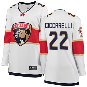 Women's Dino Ciccarelli Florida Panthers Breakaway Away Jersey - White