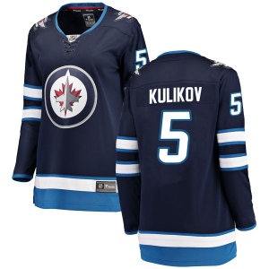 Women's Dmitry Kulikov Winnipeg Jets Breakaway Home Jersey - Blue