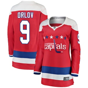 Women's Dmitry Orlov Washington Capitals Breakaway Alternate Jersey - Red