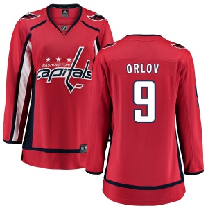 Women's Dmitry Orlov Washington Capitals Home Breakaway Jersey - Red