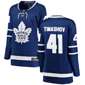 Women's Dmytro Timashov Toronto Maple Leafs Breakaway Home Jersey - Blue