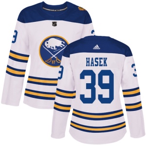 Women's Dominik Hasek Buffalo Sabres Authentic 2018 Winter Classic Jersey - White