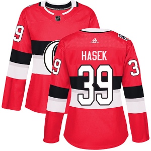 Women's Dominik Hasek Ottawa Senators Authentic 2017 100 Classic Jersey - Red