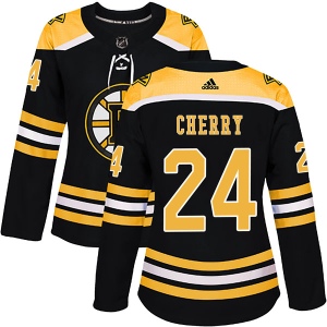 Women's Don Cherry Boston Bruins Authentic Home Jersey - Black