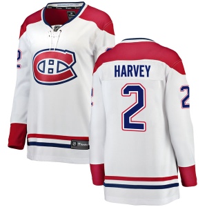 Women's Doug Harvey Montreal Canadiens Breakaway Away Jersey - White