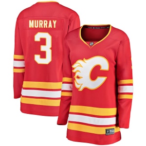 Women's Douglas Murray Calgary Flames Breakaway Alternate Jersey - Red