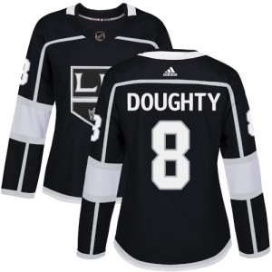 Women's Drew Doughty Los Angeles Kings Authentic Home Jersey - Black